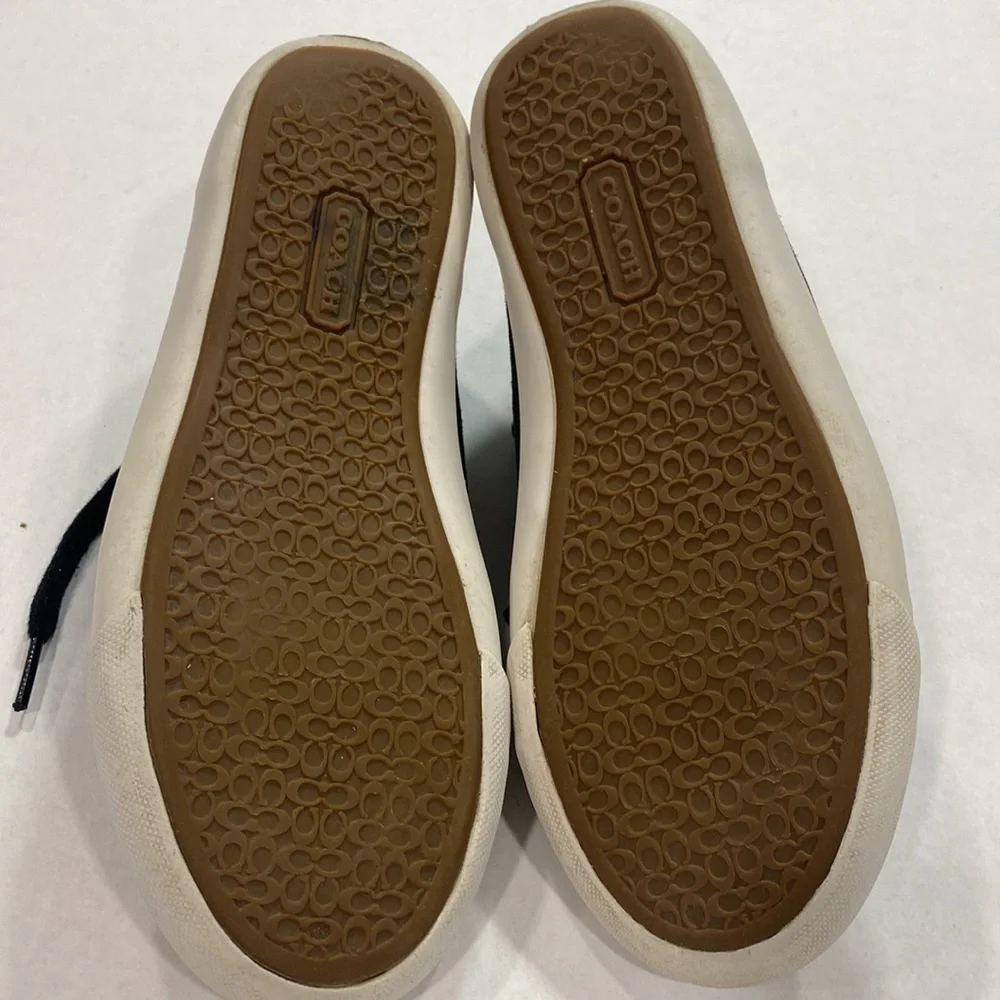 Coach Barrette‎ logo monogram sneakers black